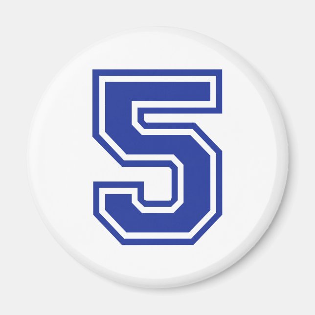 5 - Five Magnet (Front)