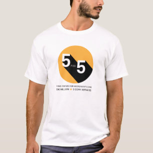 5 FOR 5 CAMPAIGN Light T-Shirts