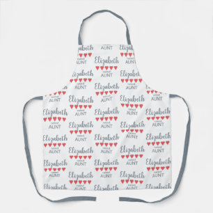 5 Heart Rated Aunt Apron