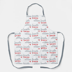 5 Heart Rated Father Apron