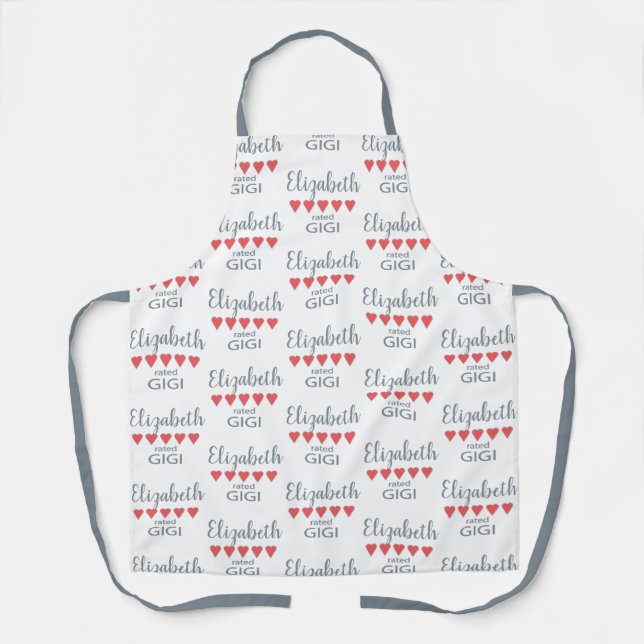 5 Heart Rated Gigi Apron (Front)