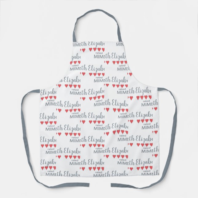 5 Heart Rated Mimi Apron (Front)