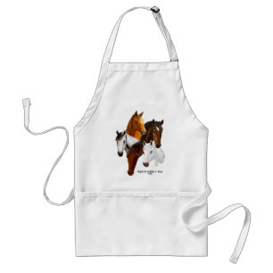 5 Horse Heads Standard Apron