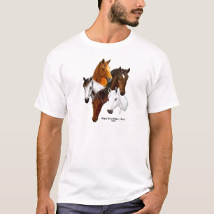 5 Horse Heads T-Shirt