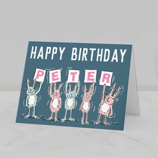 5 Letter Name Happy Birthday Card (Creator Uploaded)
