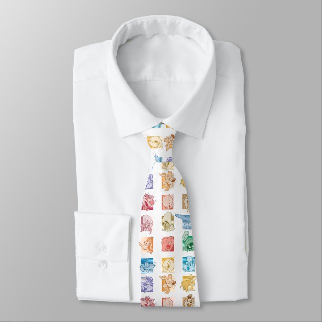 # 5 LOONEY TUNES™ Photo Op 2 Tie (Tied)