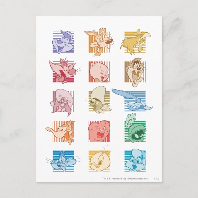 # 5 LOONEY TUNES™ Photo Op Postcard (Front)