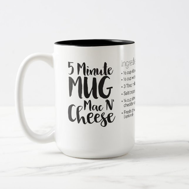 5 Minute MUG Mac 'N' Cheese—LRG MUG (Left)