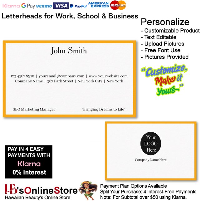 5 Modern Orange Logo Promote Company Brand Name Business Card (5 Modern Orange Logo Promote Company Brand Name Business Card.)