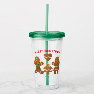 5 Nutty Nutcracker Toy Soldiers Acrylic Tumbler