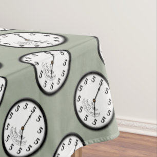 5 O'Clock Clock Tablecloth