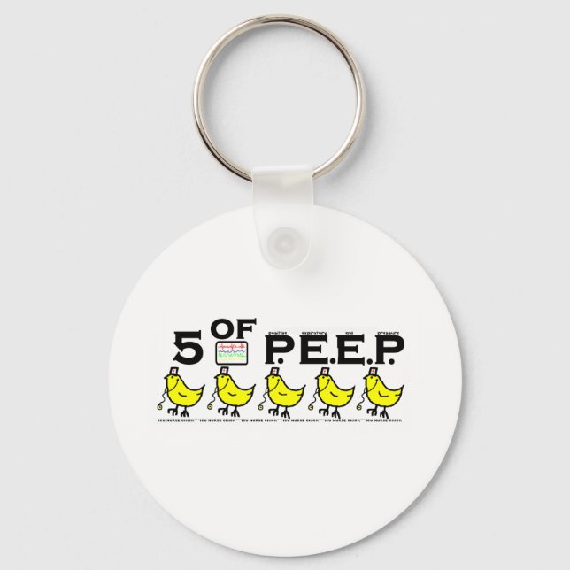 5 of P.E.E.P. Key Ring (Front)