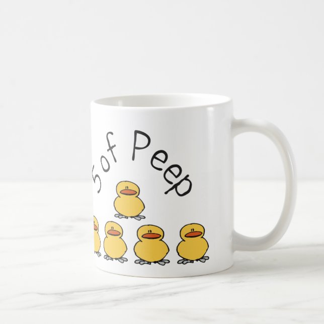 5 of Peep Coffee Mug (Right)