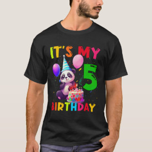 5 Panda 5Th Panda T-Shirt