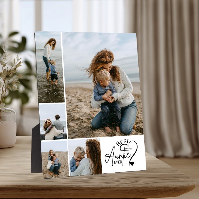 5 Personalised Best Aunt Photo Collage Plaque (Creator Uploaded)