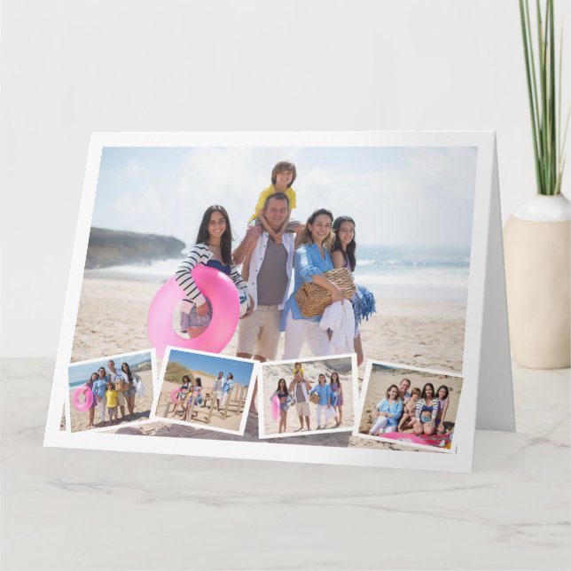 5 Photo Collage Template Personalised (Front)
