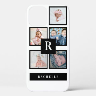5 Photo & Monogram & Name iPhone 12 Pro Case