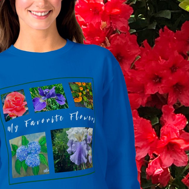 5-Photo My Favorite Gardening Photos Sweatshirt (Creator Uploaded)