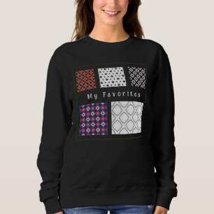 5-Photo Template: “My Favourites” Use Your Photos Sweatshirt
