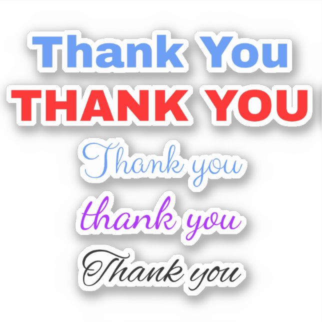 5 Popular Thank You Script (Front)