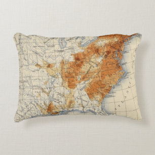 5 Population 1820 Decorative Cushion