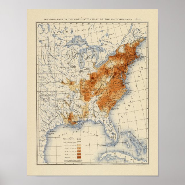 5 Population 1820 Poster (Front)