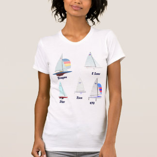 5 Sailboat Designs T-Shirt