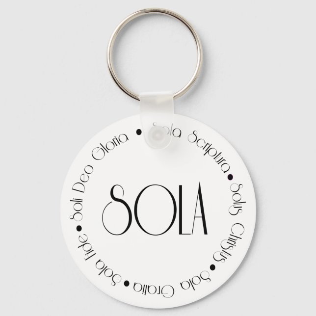 5 Solas Key Ring (Front)