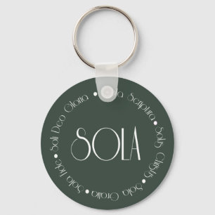 5 Solas Key Ring