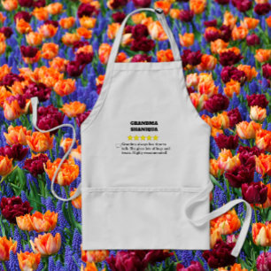 5 Star Grandma Review Adult Apron