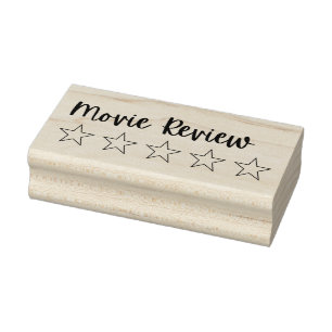 5 Star Movie Review Stamp Movie Journal Stamp