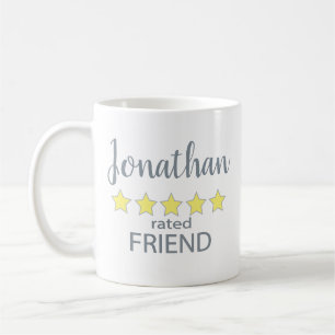 5 Star Rated Friend Coffee Mug