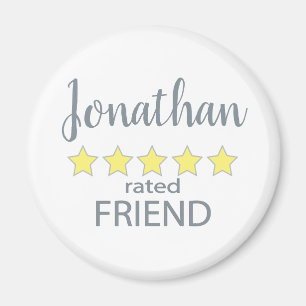 5 Star Rated Friend Magnet