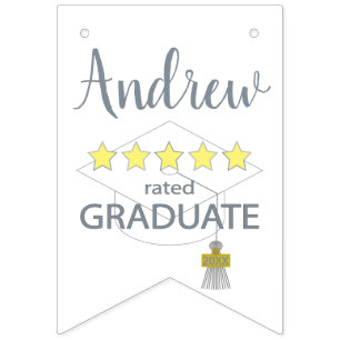 5 Star Rated Graduate Bunting