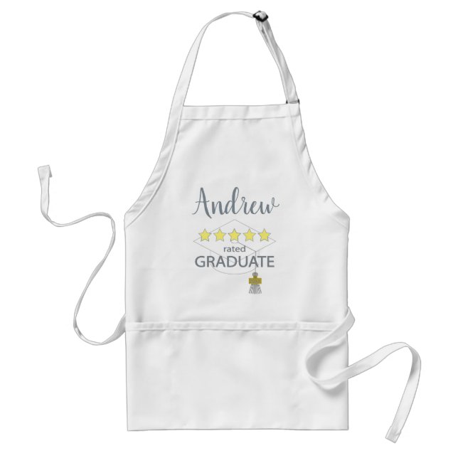 5 Star Rated Graduate Standard Apron (Front)