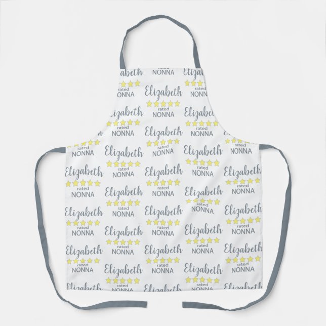 5 Star Rated Nonna Apron (Front)