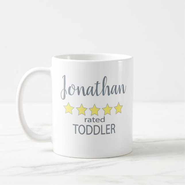 5 Star Rated Toddler Coffee Mug (Left)