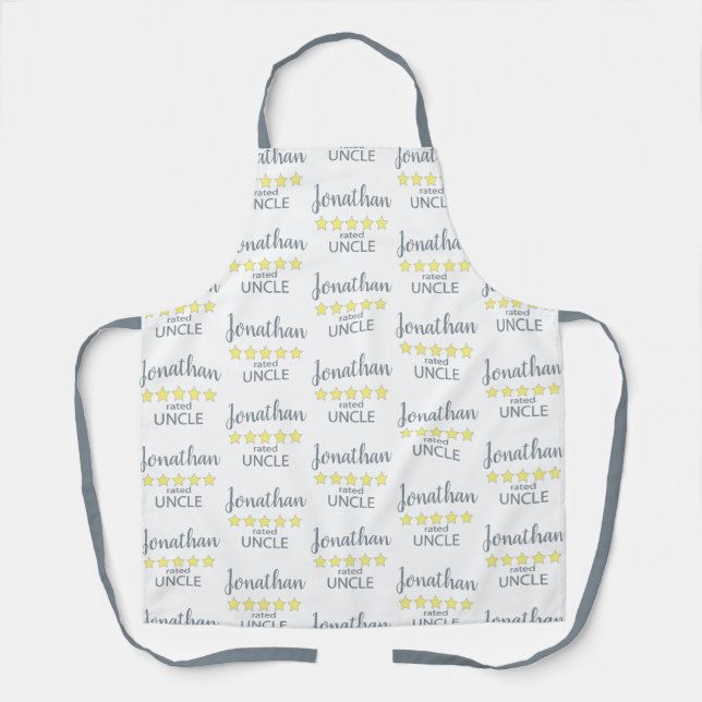 5 Star Rated Uncle Apron (Front)