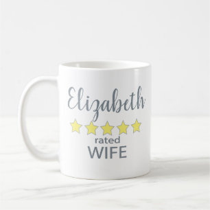 5 Star Rated Wife Coffee Mug