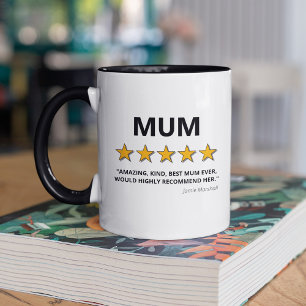 5 Star Review Best Mum Ever Mug