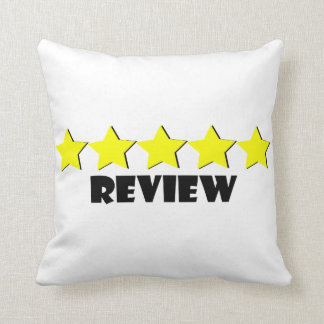 5 Star Review Pillow