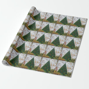 5 Story Sdc Tree Wrapping Paper