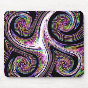 5 swirls lightning zoom mousepad