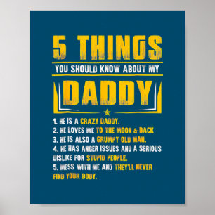 5 Things You Should Know About My Daddy Father's Poster