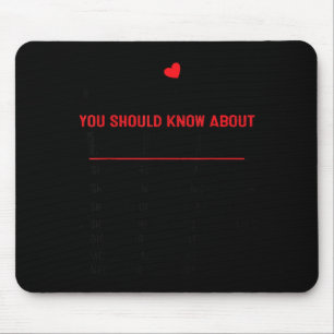 5 Things You Should Know About My Grandma Funny Fa Mouse Pad