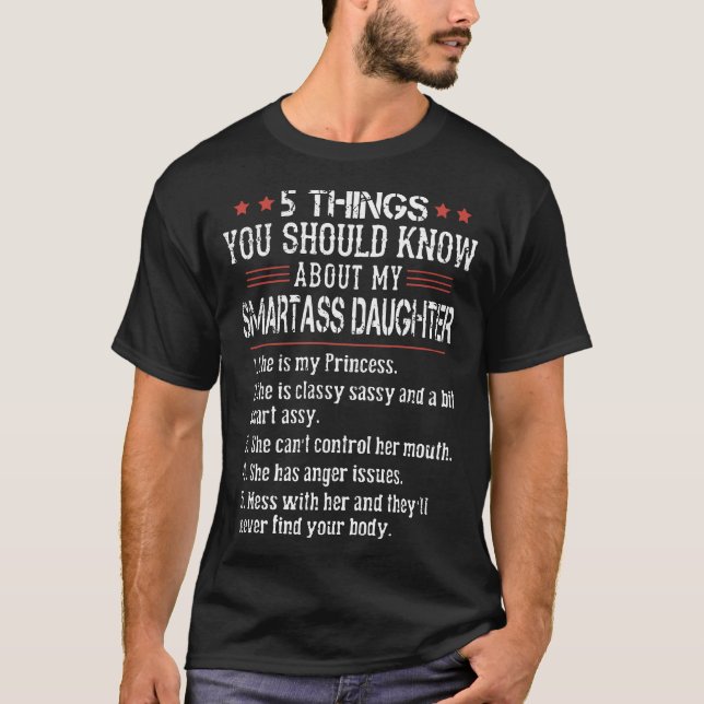 5 things you should know about smartass chicken T-Shirt (Front)