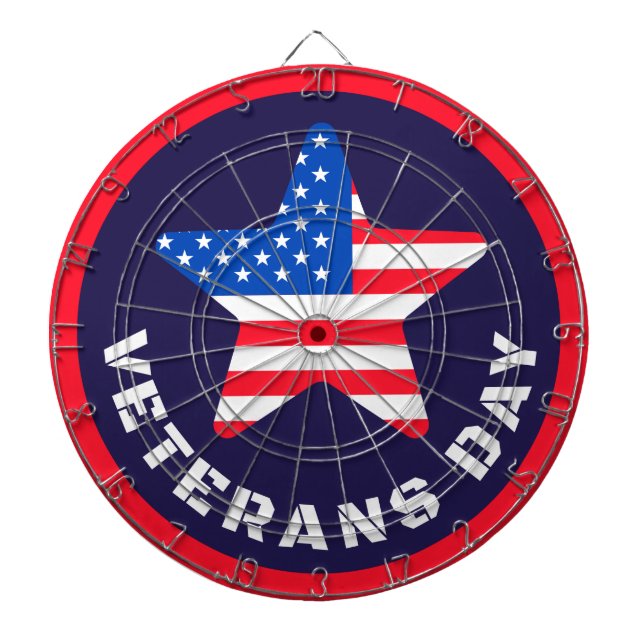 #5 Veterans Dart Board  (Front)