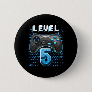 5 Video Game Controller 5th Birthday Gamer Gift Bo 6 Cm Round Badge