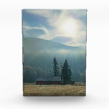 5"x7" Acrylic Photoblock || Sun & Fog