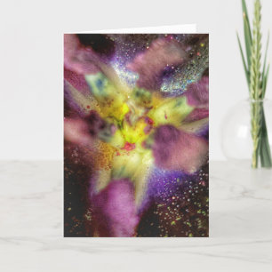 5"x7" Folded Card Tulip Supernova